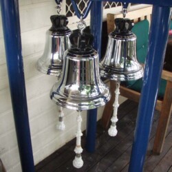 250 mm nickel silver watch bells engraved in Arabic